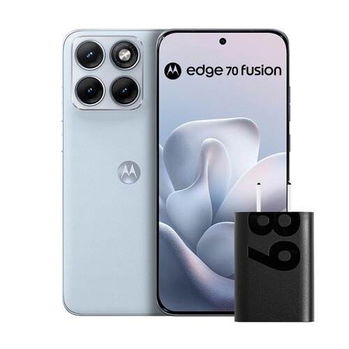 Motorola Moto Edge 70 Fusion 12GB RAM 256GB Celeste - El smartphone potente que se adapta a tu ritmo