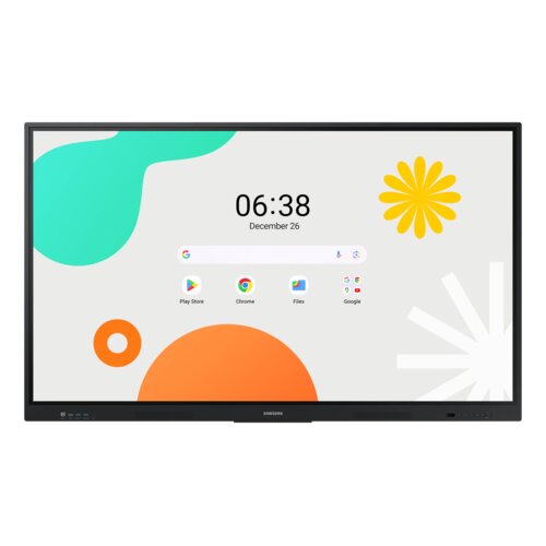 Samsung Interactive Display WA75F 75" 4K UHD Android 14 40 Puntos Táctiles Negro - La pizarra inteligente para equipos que colaboran en grande