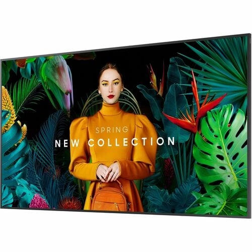 Samsung QM43C Monitor 43" Ultra HD 4K 500 nits Tizen 7.0 Negro - Señalización digital profesional 24/7 para espacios comerciales