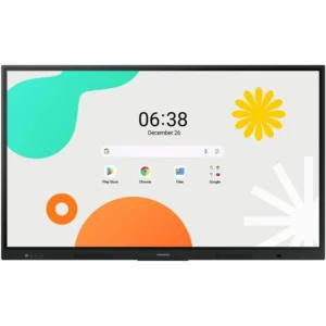 Samsung WA86F 86" Pantalla Interactiva 4K Android 14 64GB Negro - Colaboración sin límites en el aula o sala de reuniones