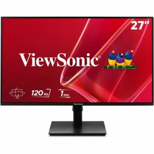 ViewSonic VA2748-MHJ Monitor IPS 27" Full HD 120Hz Ergonómico Negro - Claridad total para trabajar y jugar