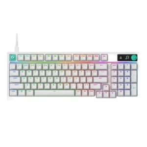 Logitech G316 X 98 Teclado Gaming Mecánico Inalámbrico Blanco - Precisión compacta con RGB para gaming y productividad